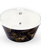 Donga with Glass Lid
