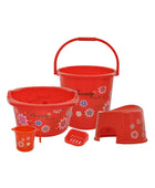 Beauty Bath Set Red