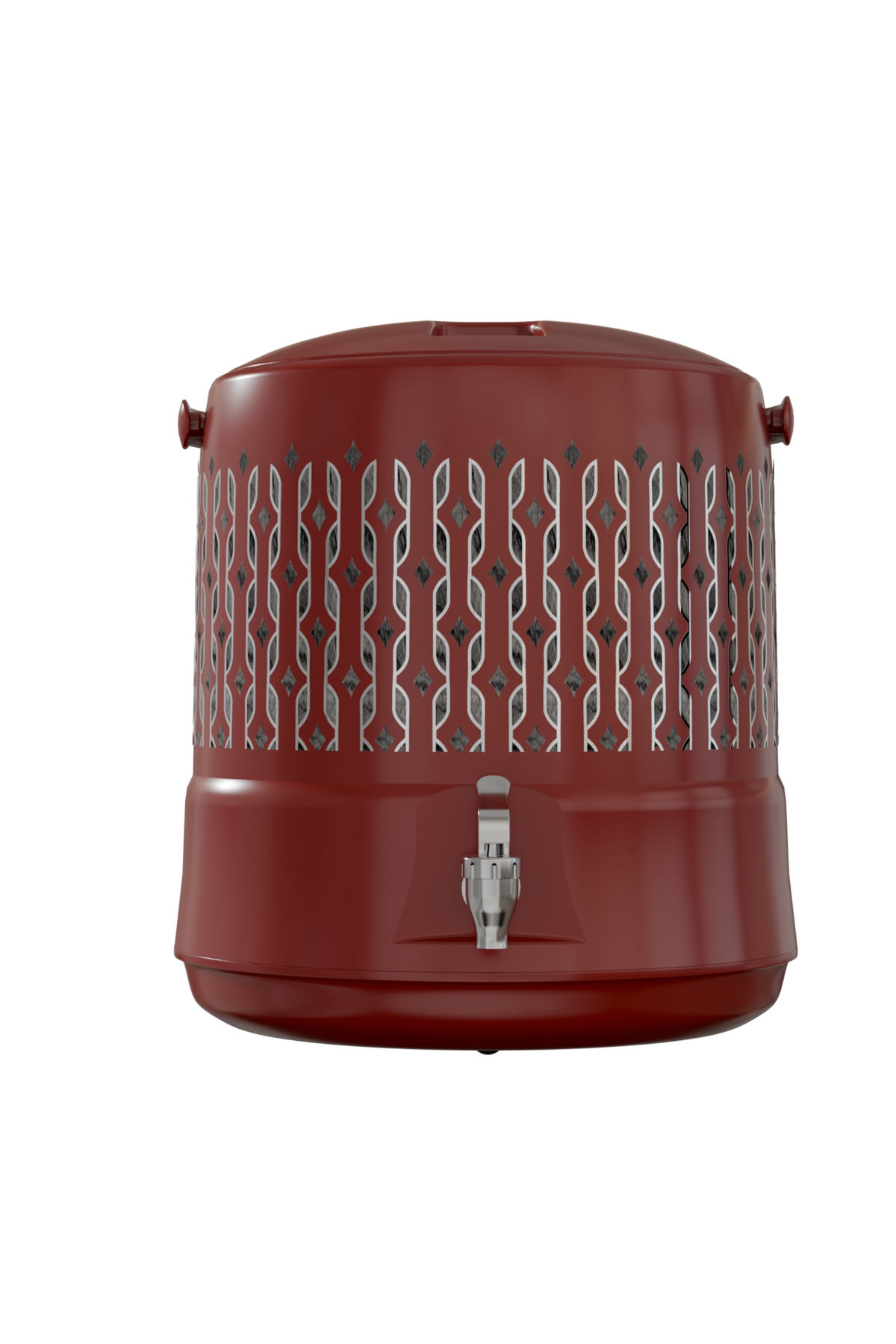 Flow 2.0 Insulated Water Cooler — 4 Litre — Deep Maroon