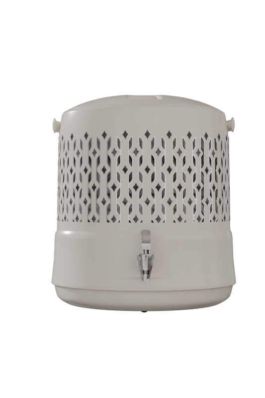 Flow 2.0 Insulated Water Cooler — 4 Litre — Soft Ivory