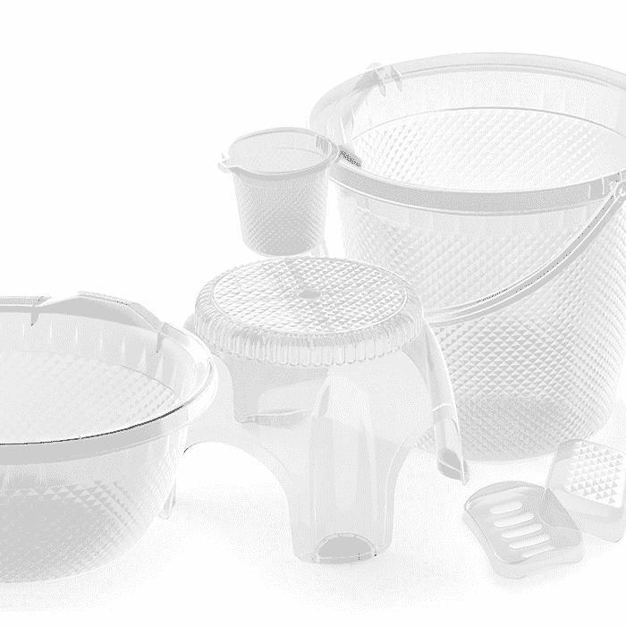 Duraplex Crystal  Bath Set