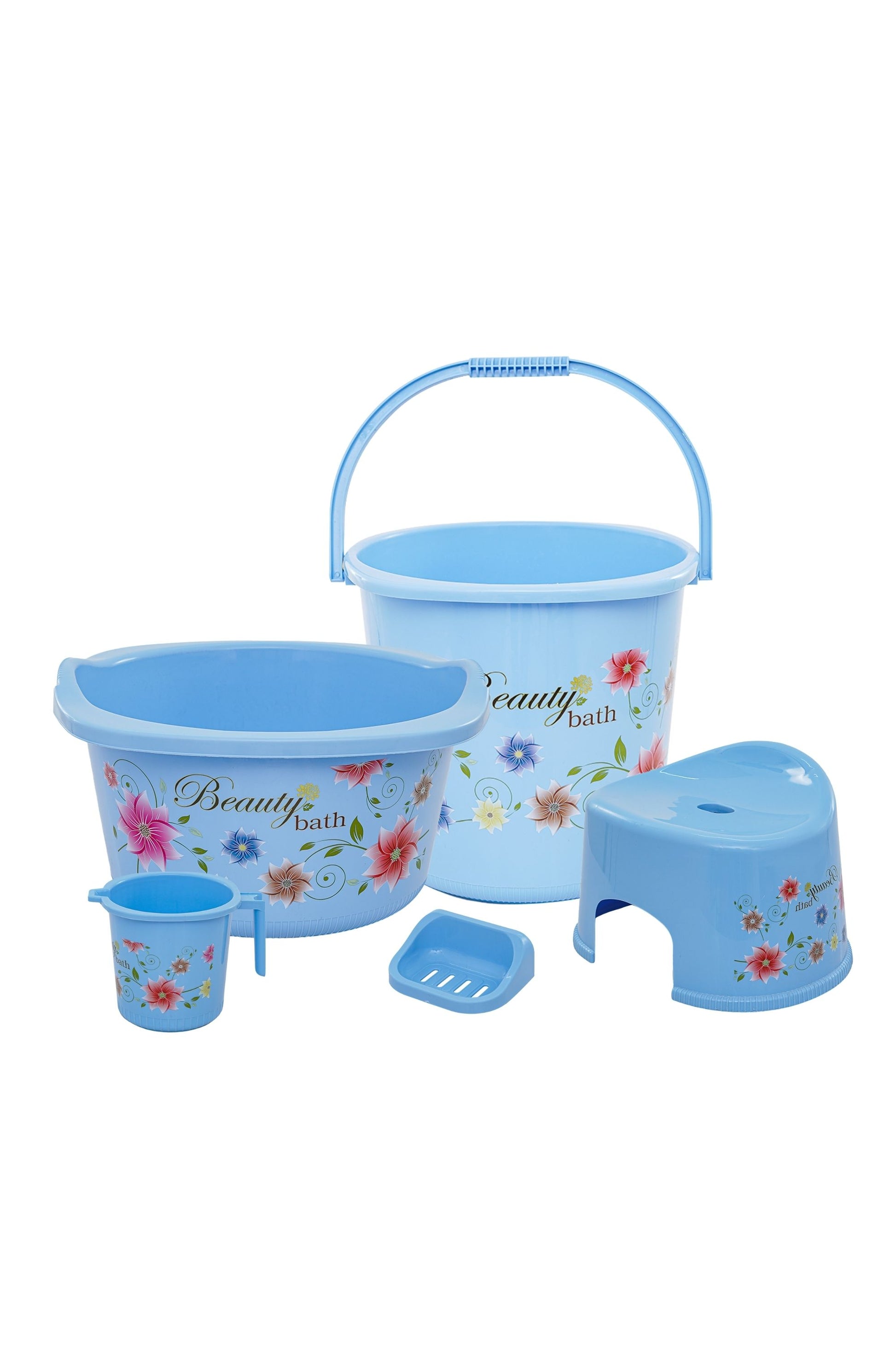 Beauty Bath Set Blue