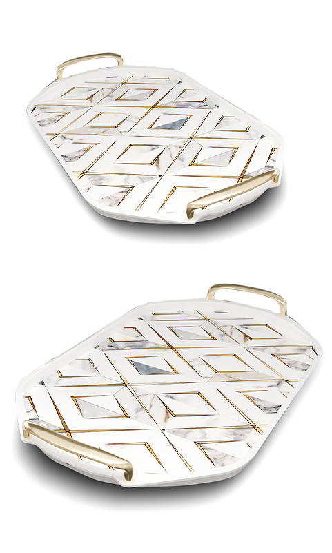 Apex Marble Serving Trays Online Pakistan – Set of 4