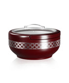 Brighton Hotpot Silver Maroon