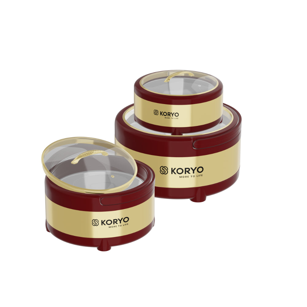 Koryo Gold 3-Piece Hotpot Set