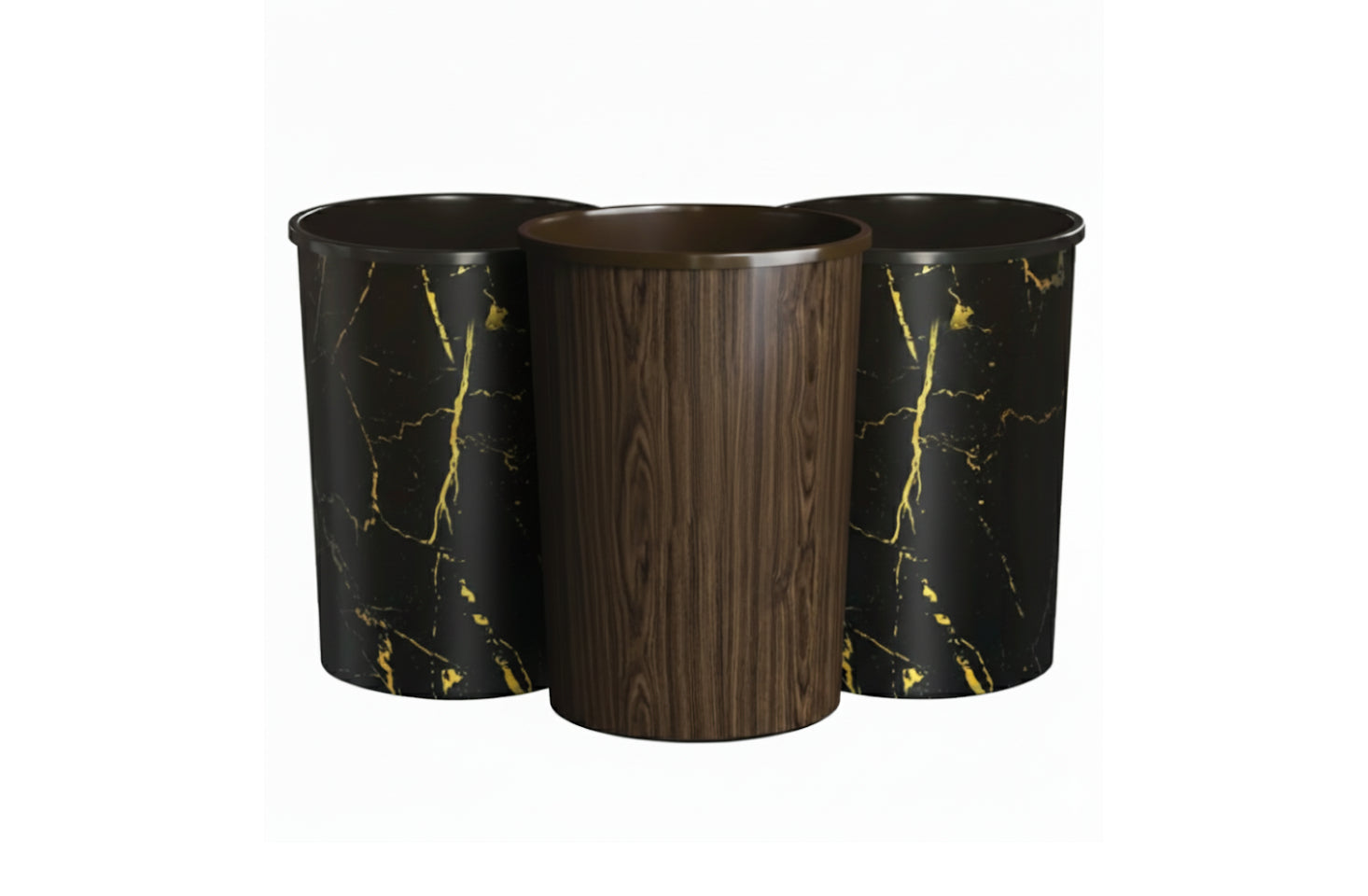 Curve Dustbin 12Liters l Bundle of 3