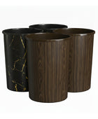 Curve Dustbin 4Liters l Bundle of 4