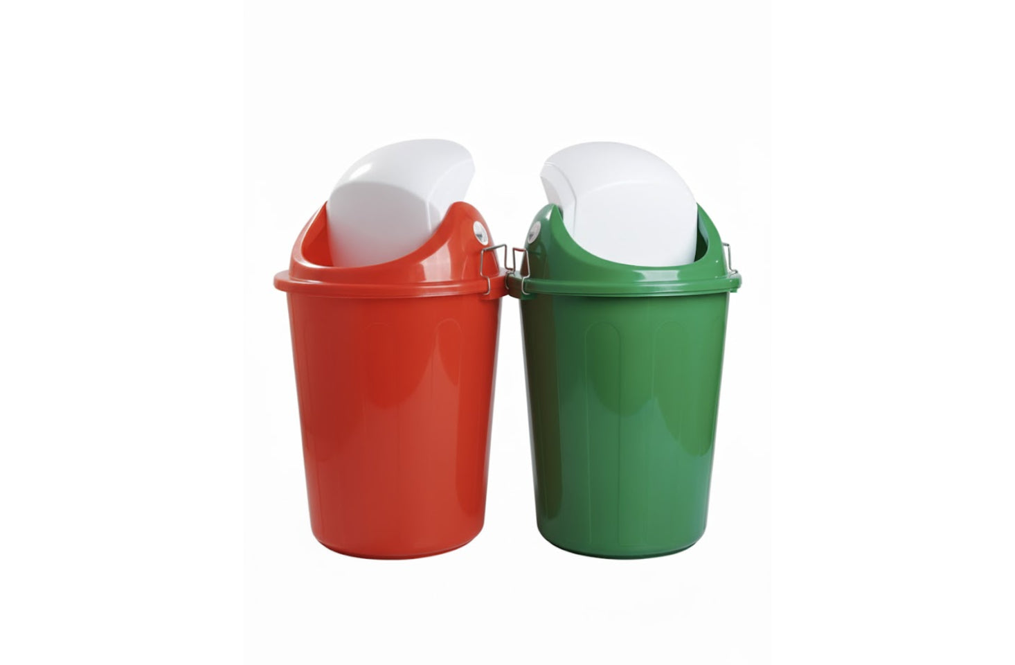 Durable Waste Bin 50Liters l Bundle of 2