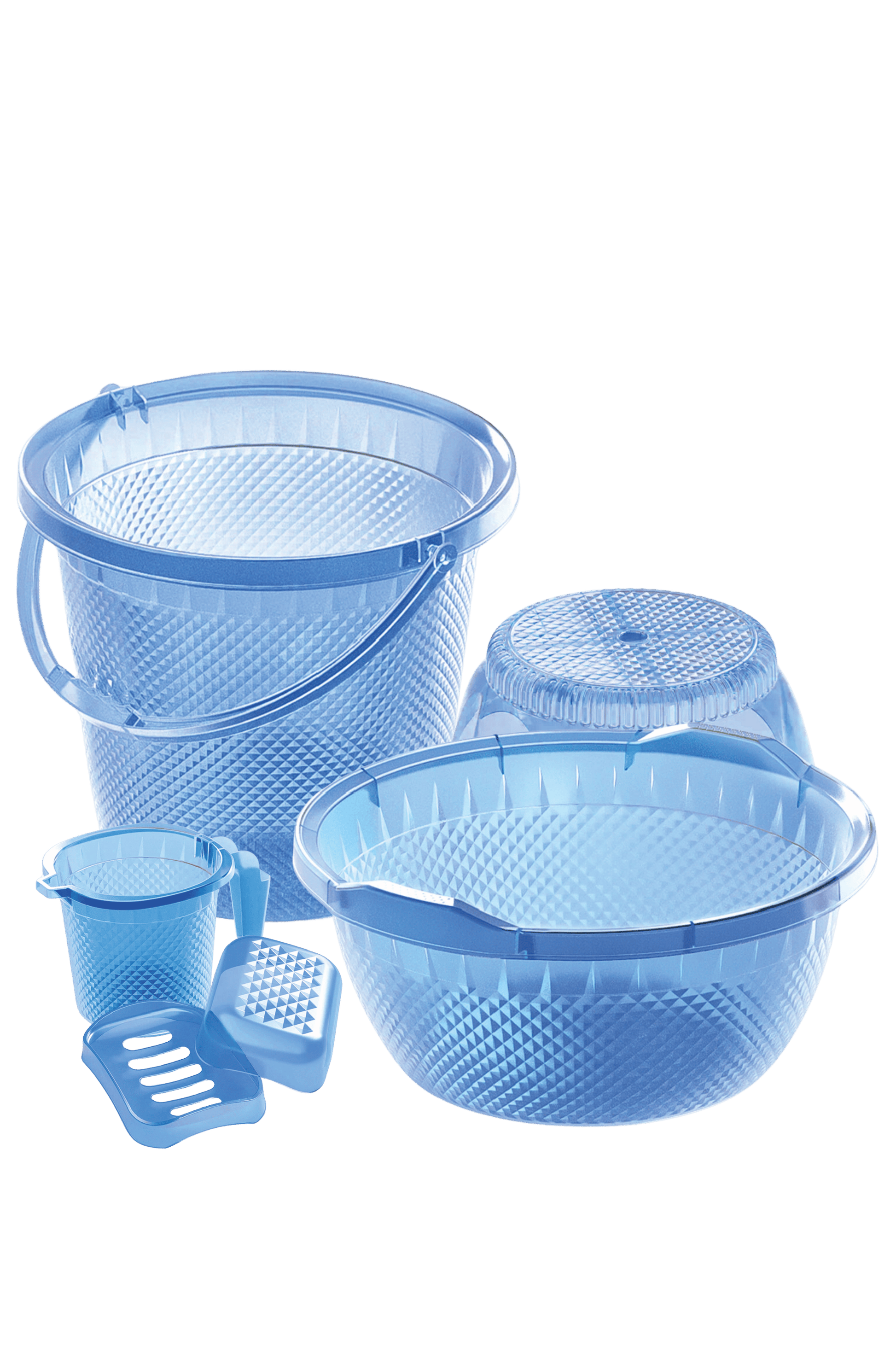 Duraplex Crystal  Bath Set