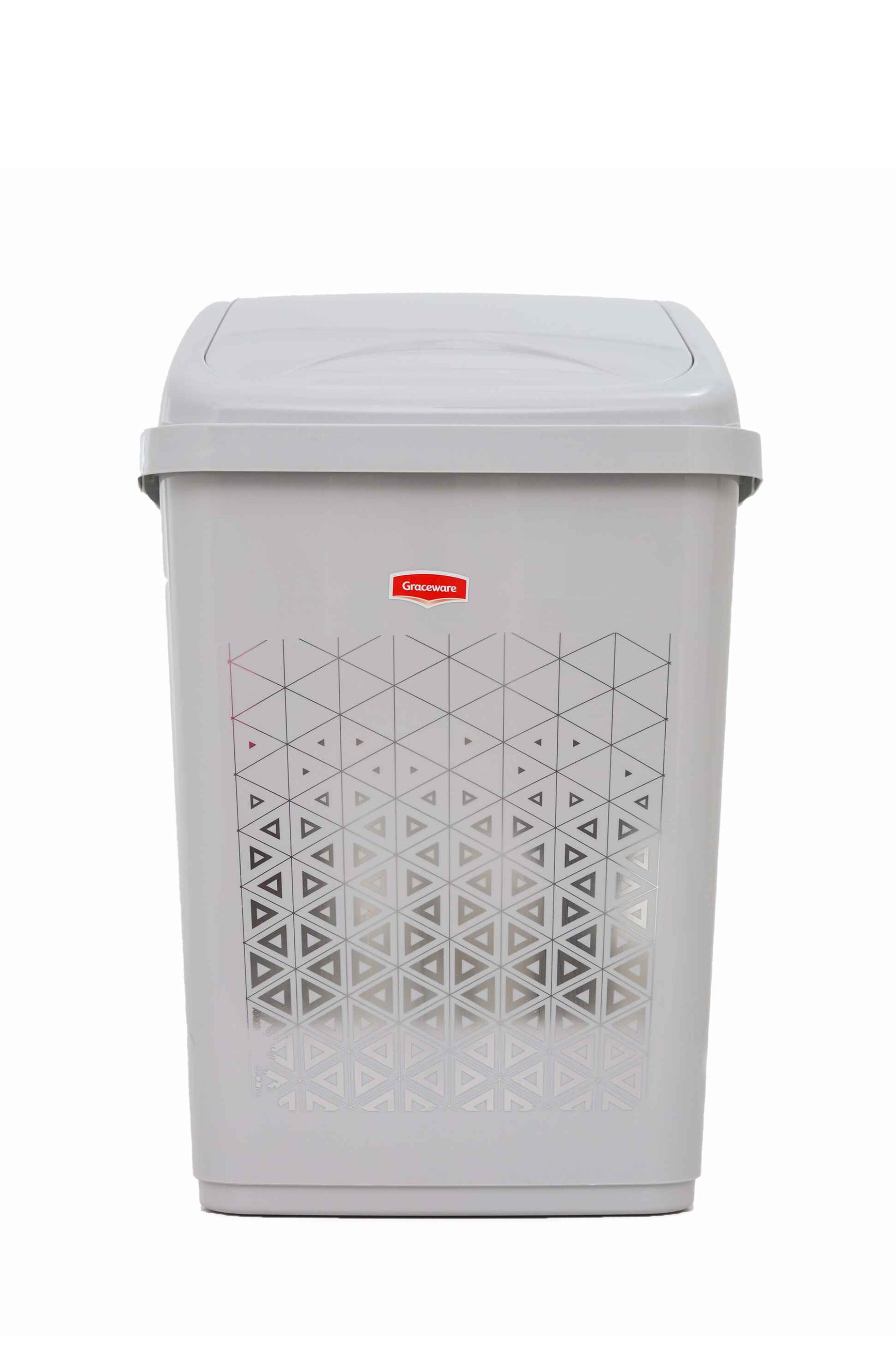 Eco Dustbin Vertex-Grey 26 Liters