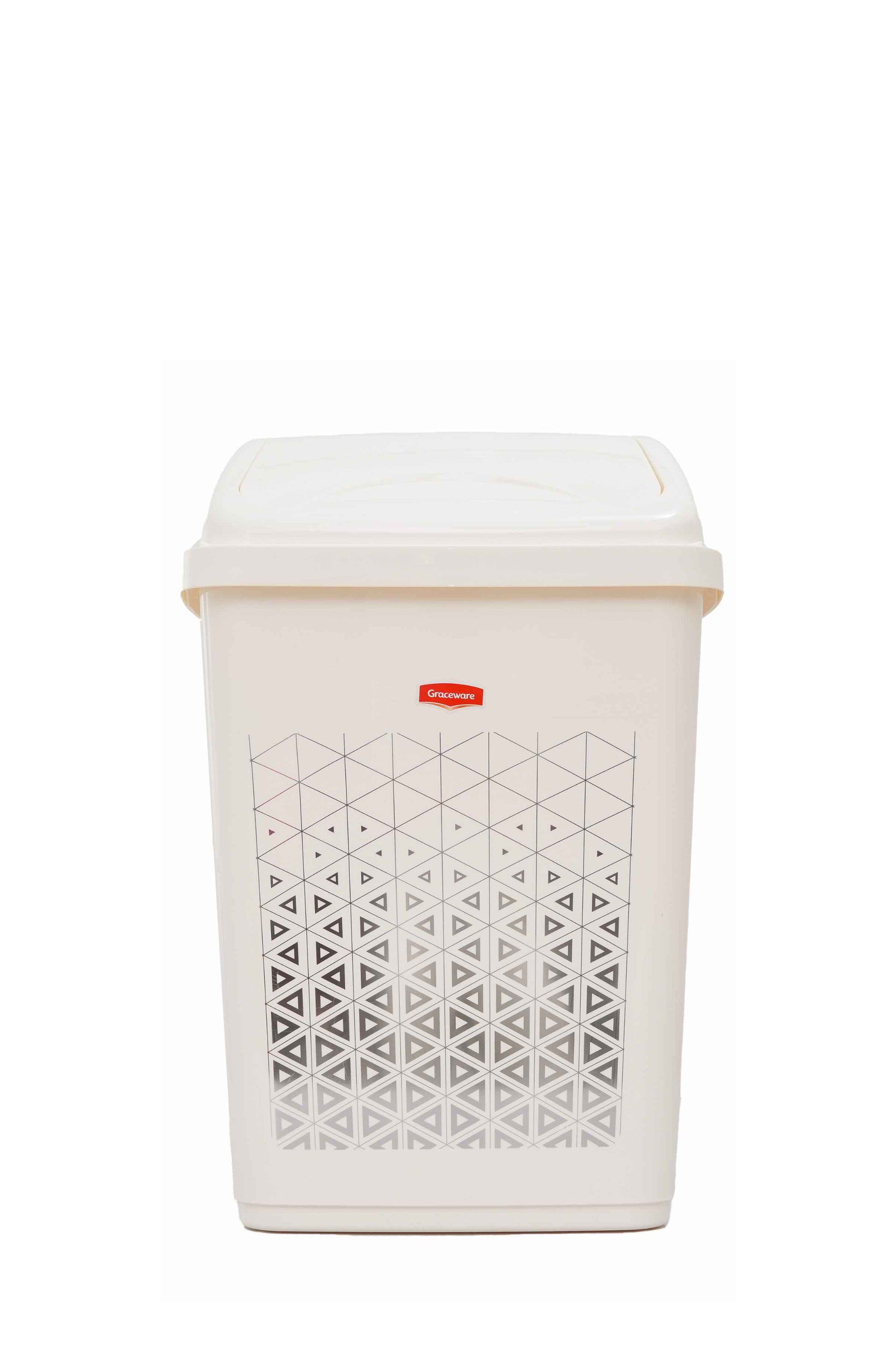 Eco Dustbin Vertex-White 11 Liters