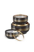 Brighton Hotpot Gold Set of Three