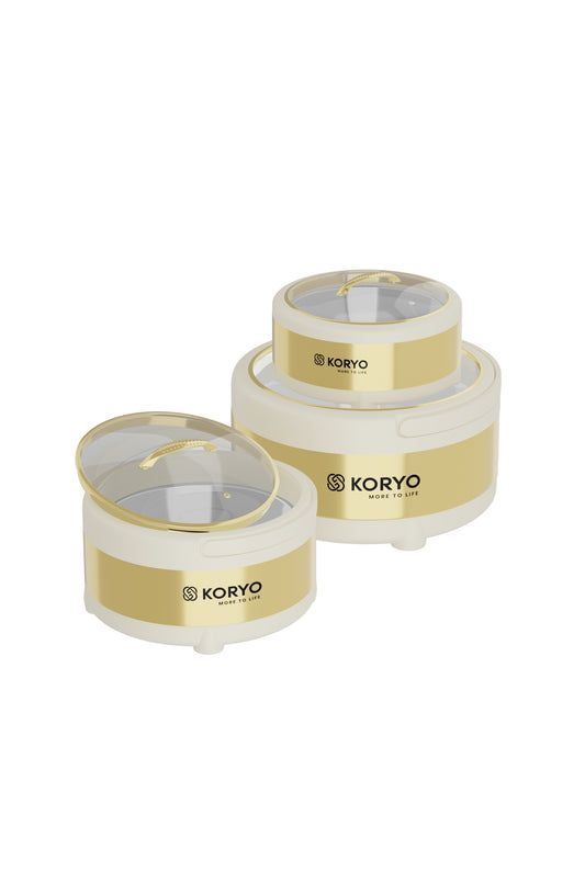 Koryo Gold 3-Piece Hotpot Set - Golden Ember