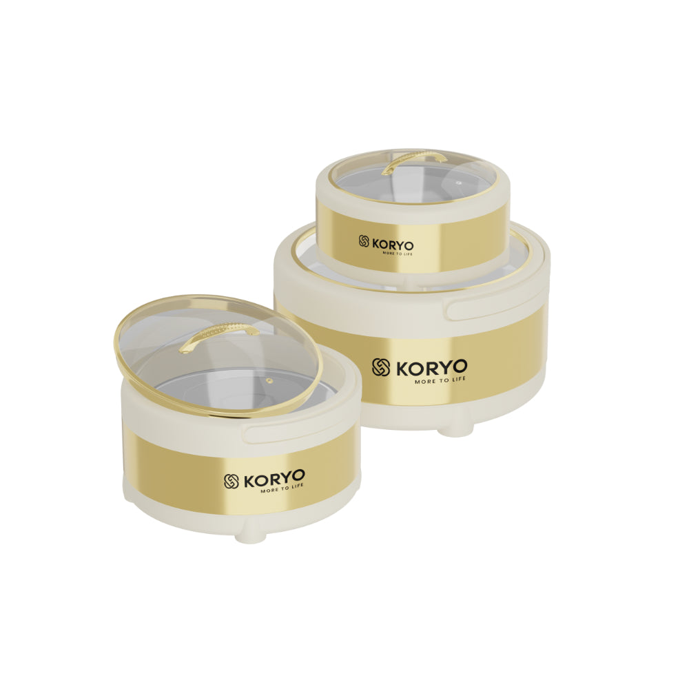 Koryo Gold 3-Piece Hotpot Set