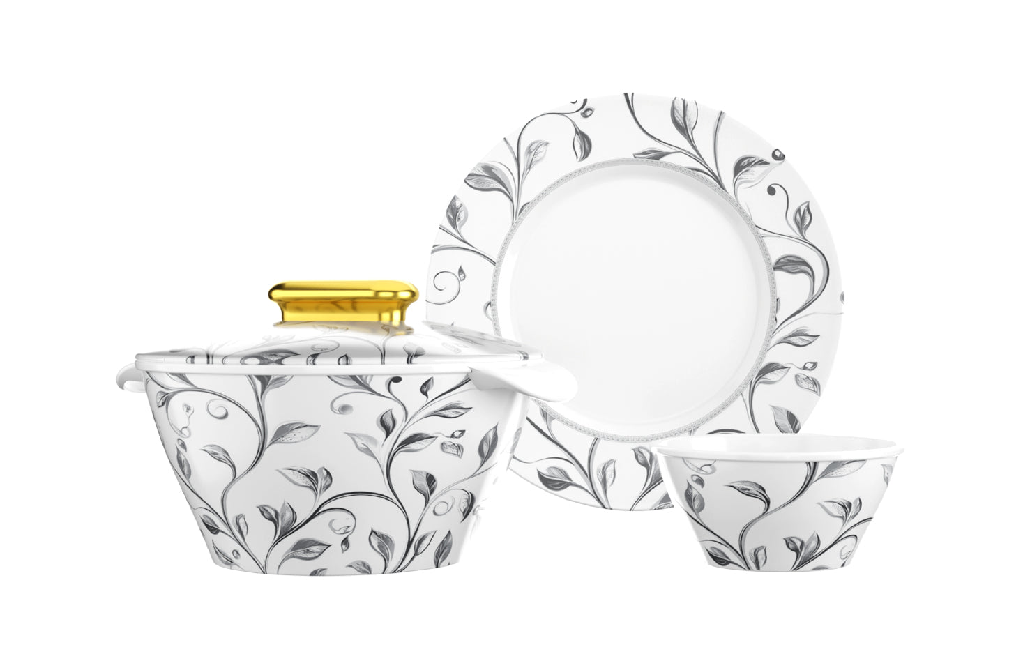 Heritage Double Glazed Set-88 Pcs