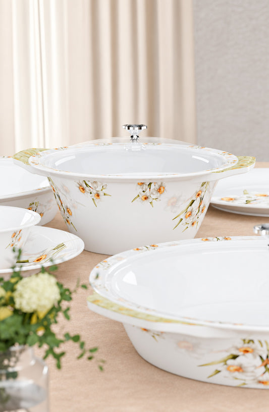 Kron Crystal Coated 88-Piece Dinnerware Set
