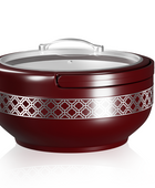 Brighton Hotpot Gold & Silver Maroon