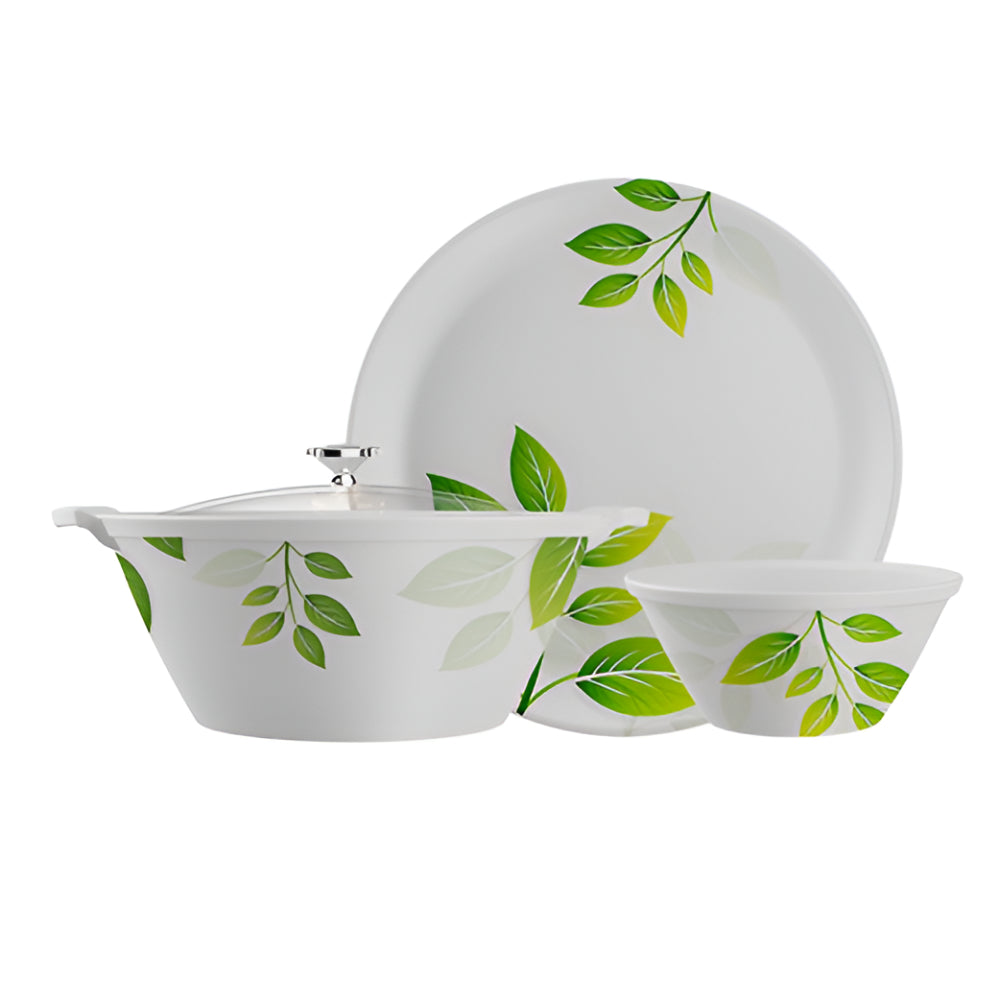 Mexon Neue Crystal Coated 88-Piece Dinnerware Set
