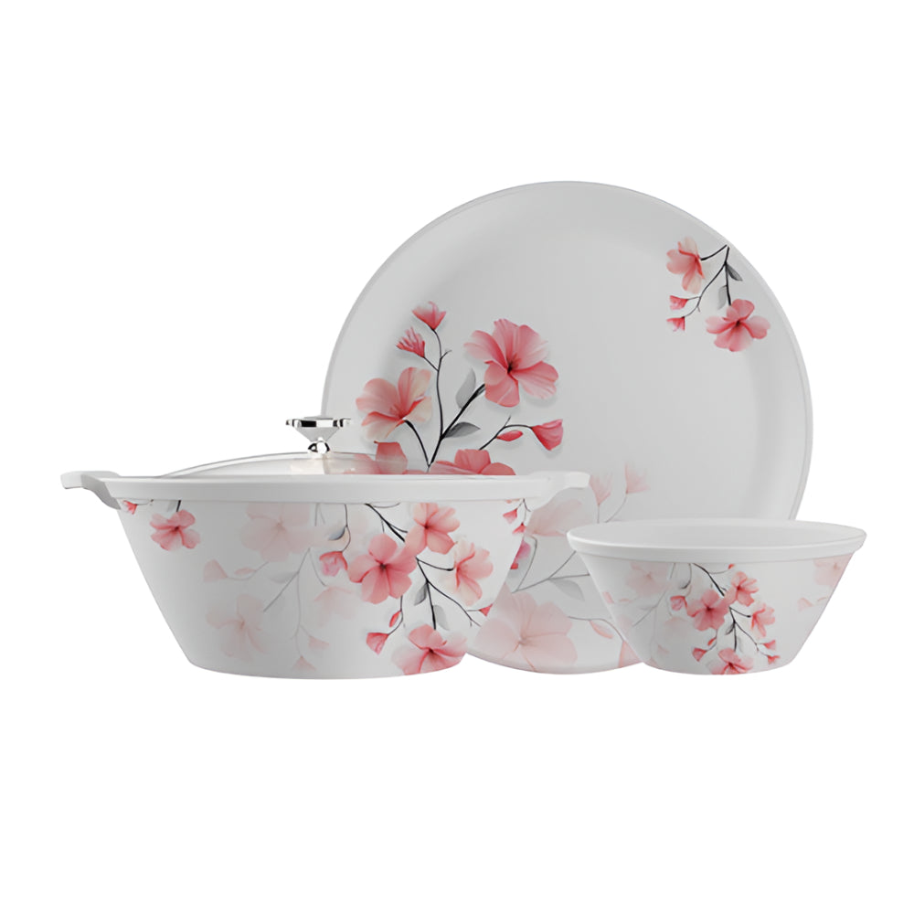 Mexon Neue Crystal Coated 88-Piece Dinnerware Set