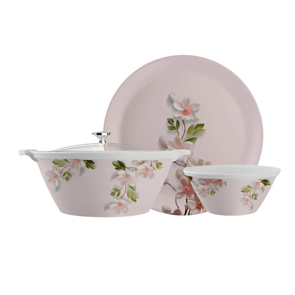 Mexon Neue Crystal Coated 88-Piece Dinnerware Set