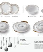 Noritake Neue Double Glazed Set-88 Pcs