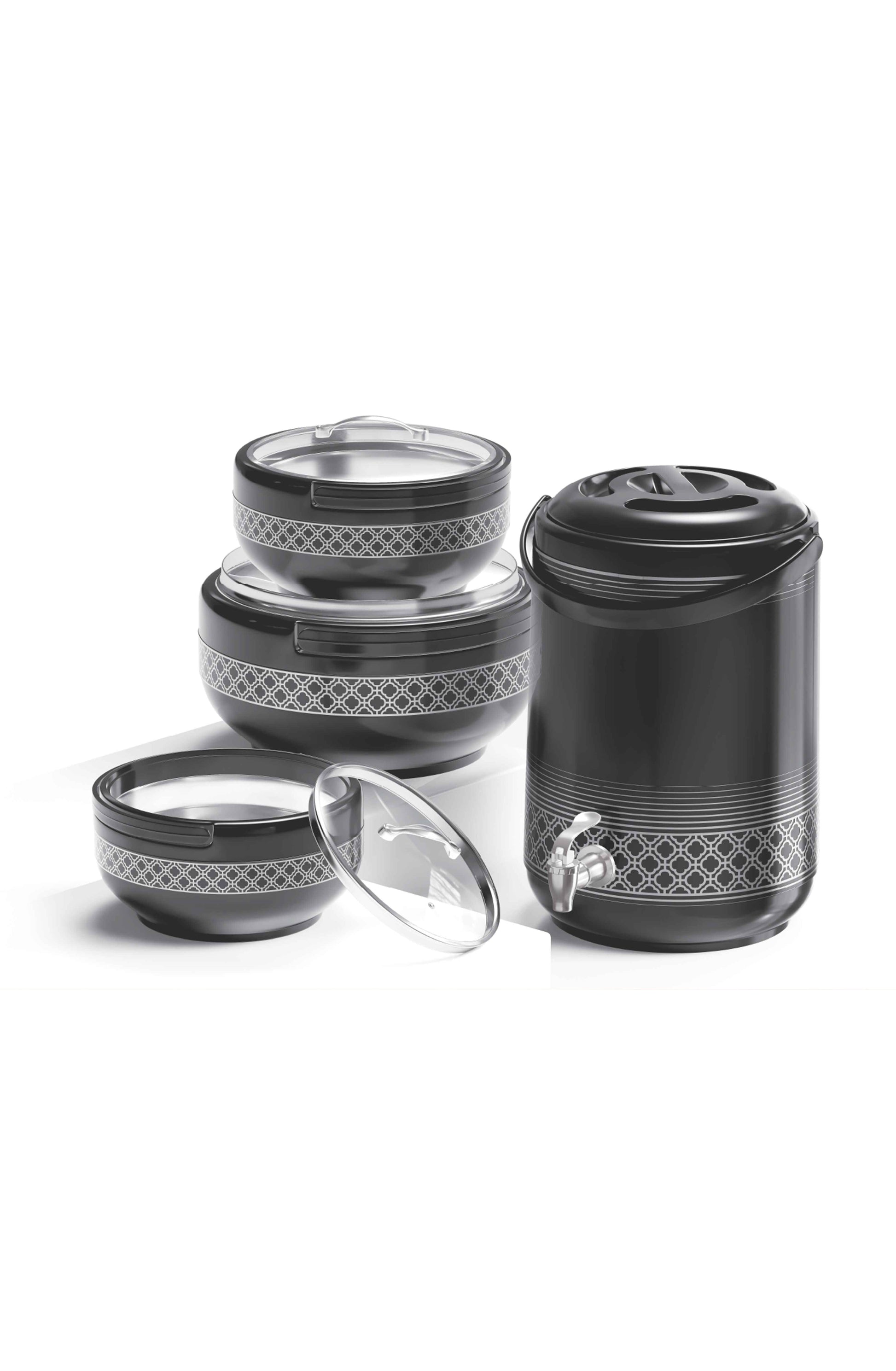 Brighton Set Black Pack of 4