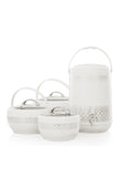 Brighton Set White Pack of 4