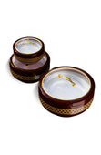 Brighton Hotpot Gold Maroon Set of Three
