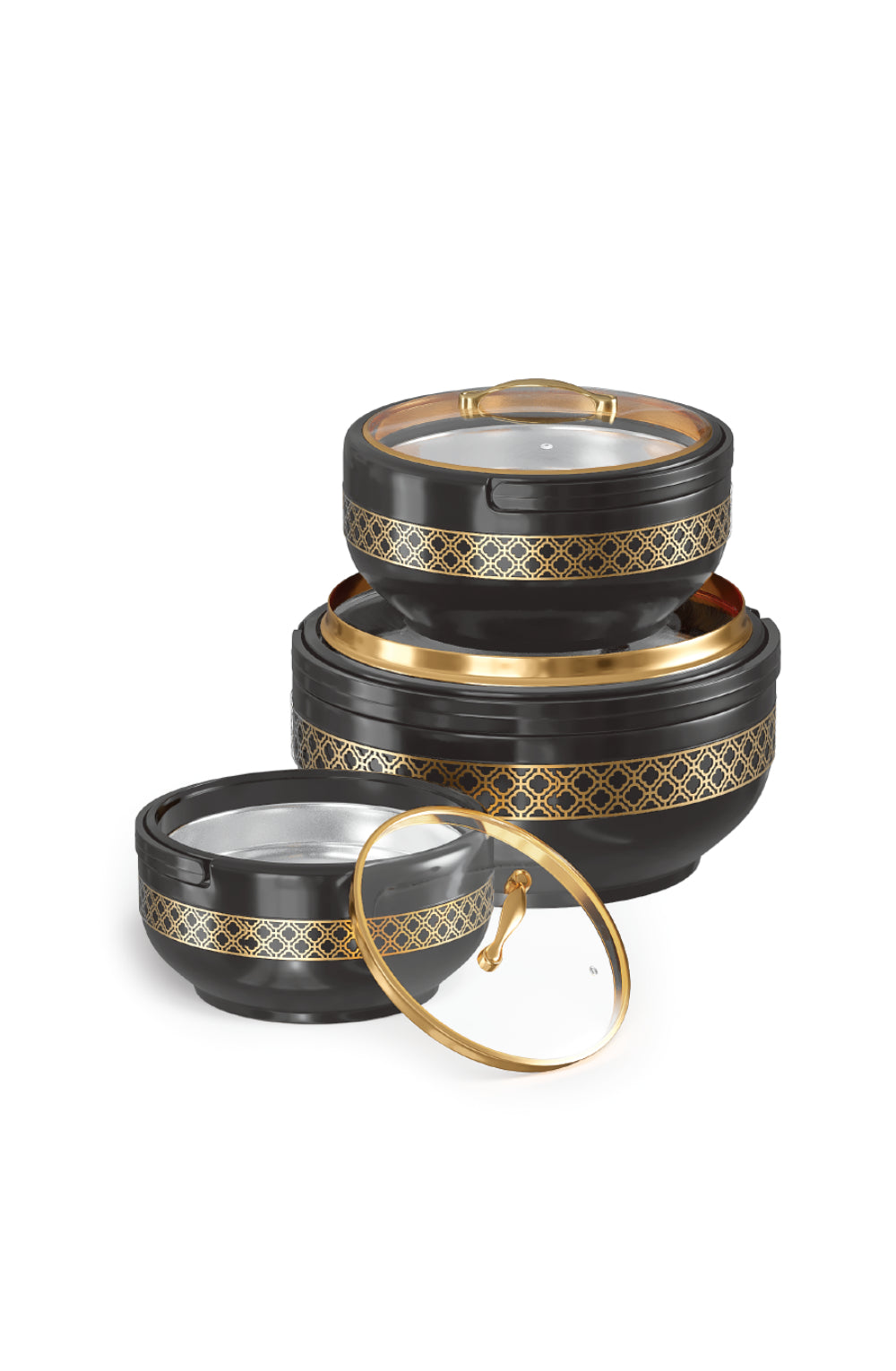 Brighton Hotpot Gold Set of Three