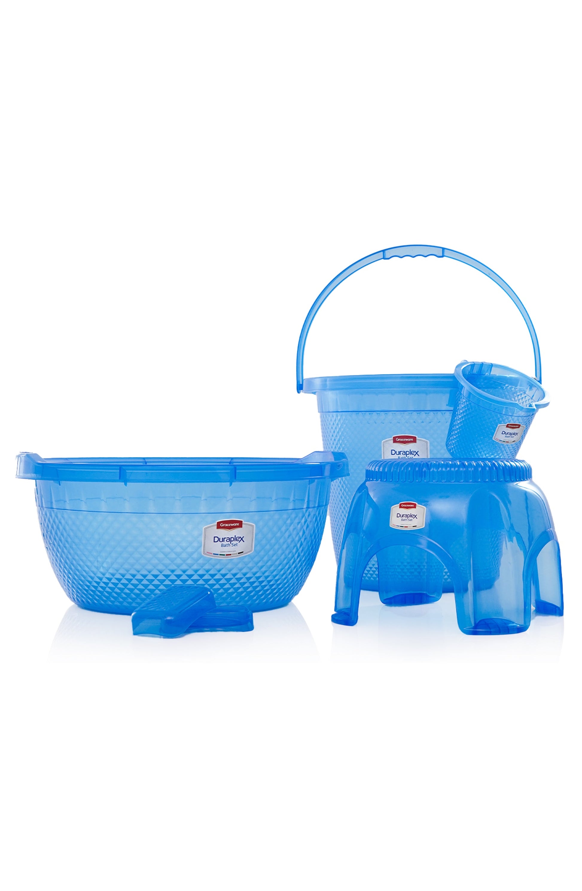 Duraplex Crystal  Bath Set