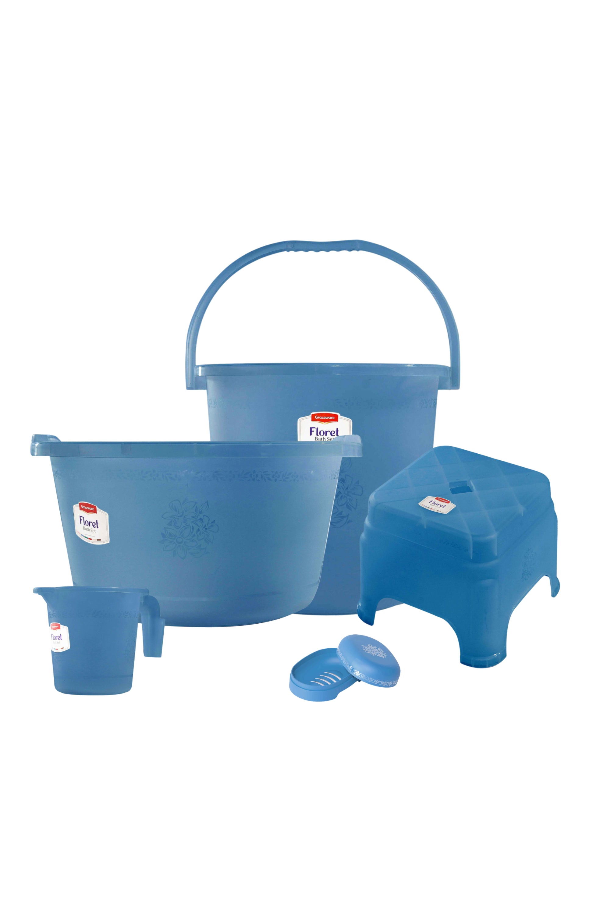 Floret Bath set Blue