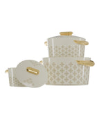 Legacy Hotpot Set of Three - Off-White-Elegance