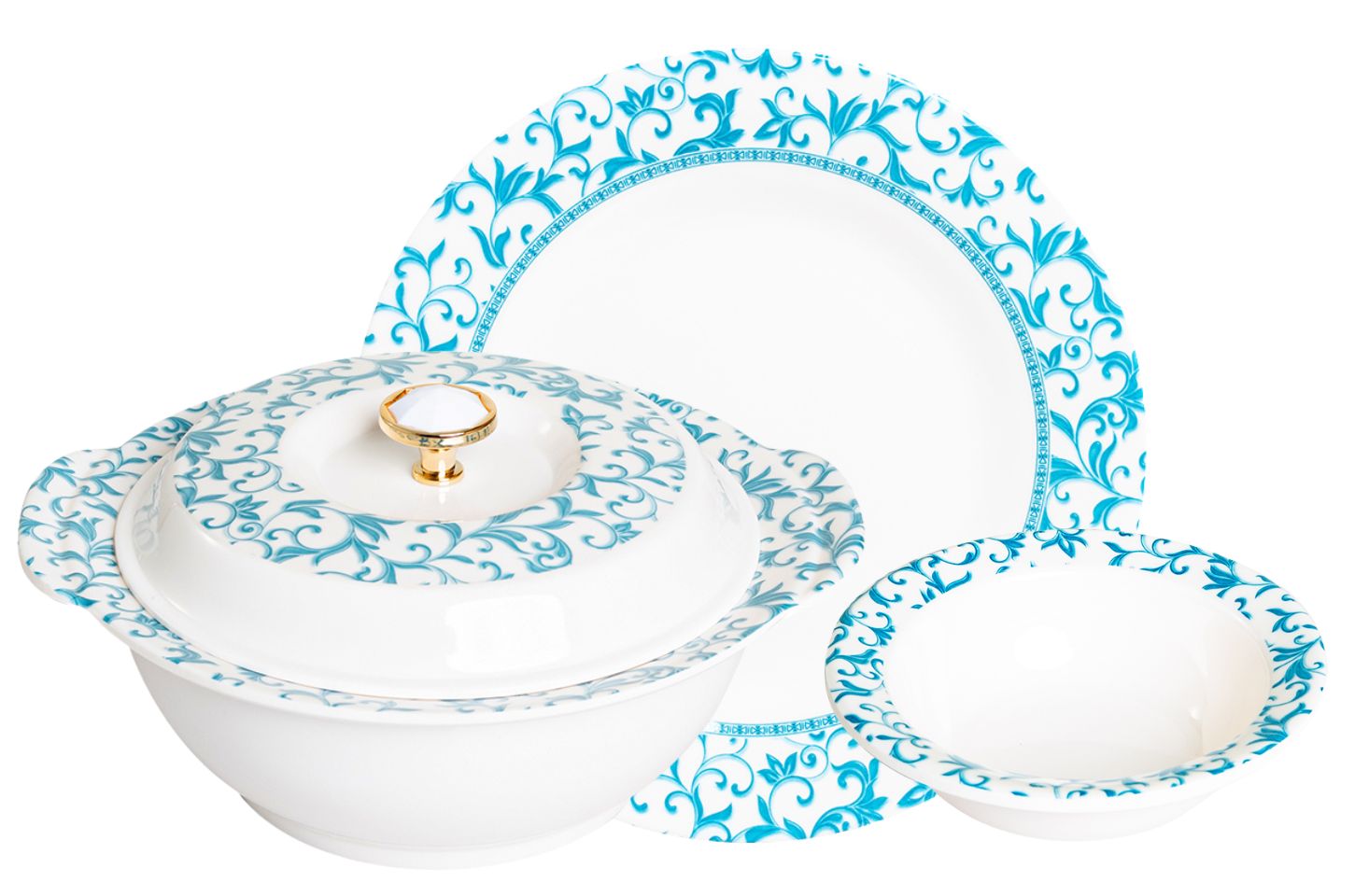 Noritake Neue Set-88 Pcs (Double Glazed)