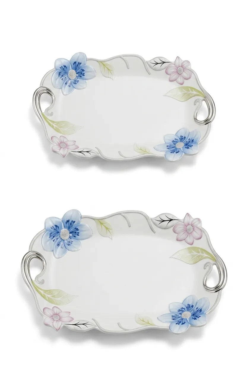 Sapphire Tray – Set of 3 - Design 5