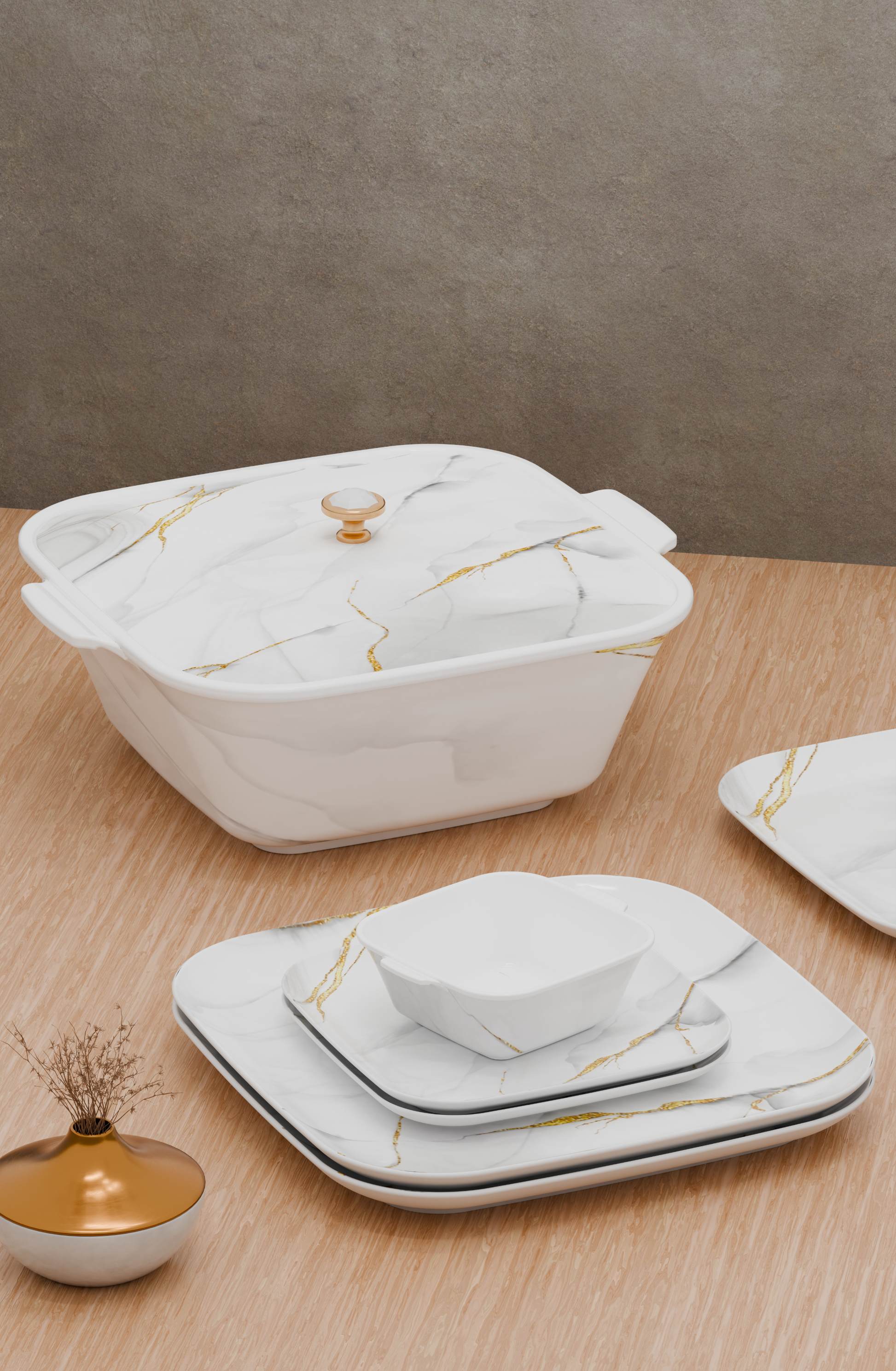 Sirena Double Glazed Set-80 Pcs