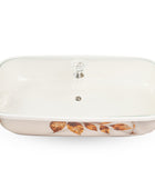 Serving Dish with Glass Lid