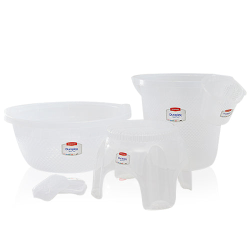 Duraplex Crystal  Bath Set