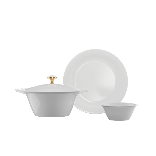 Lynx Double Glazed Set-88 Pcs
